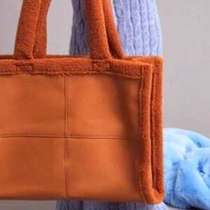 Worn Once FOREVER 21 Cognac Colored Tote Bag